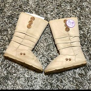 Suede Slouch Boots